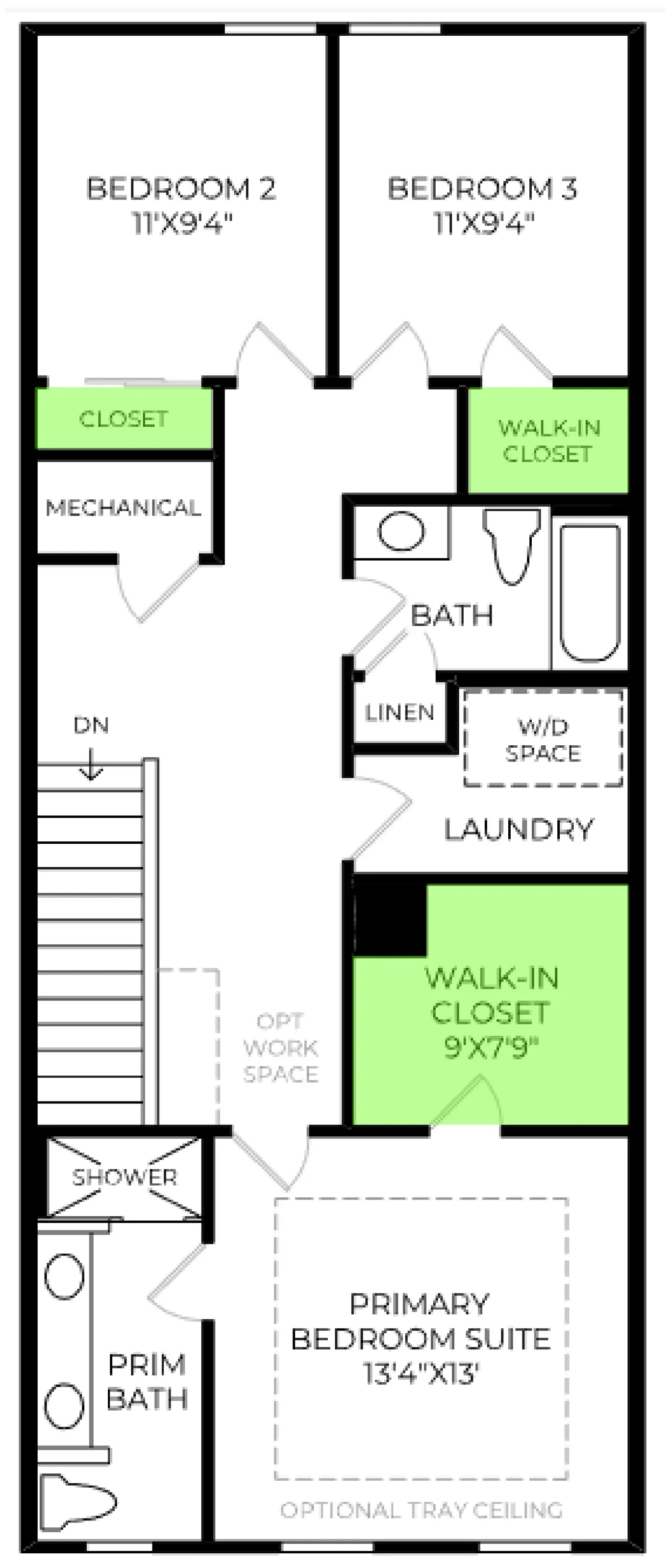 Example floor plan: the Autumn