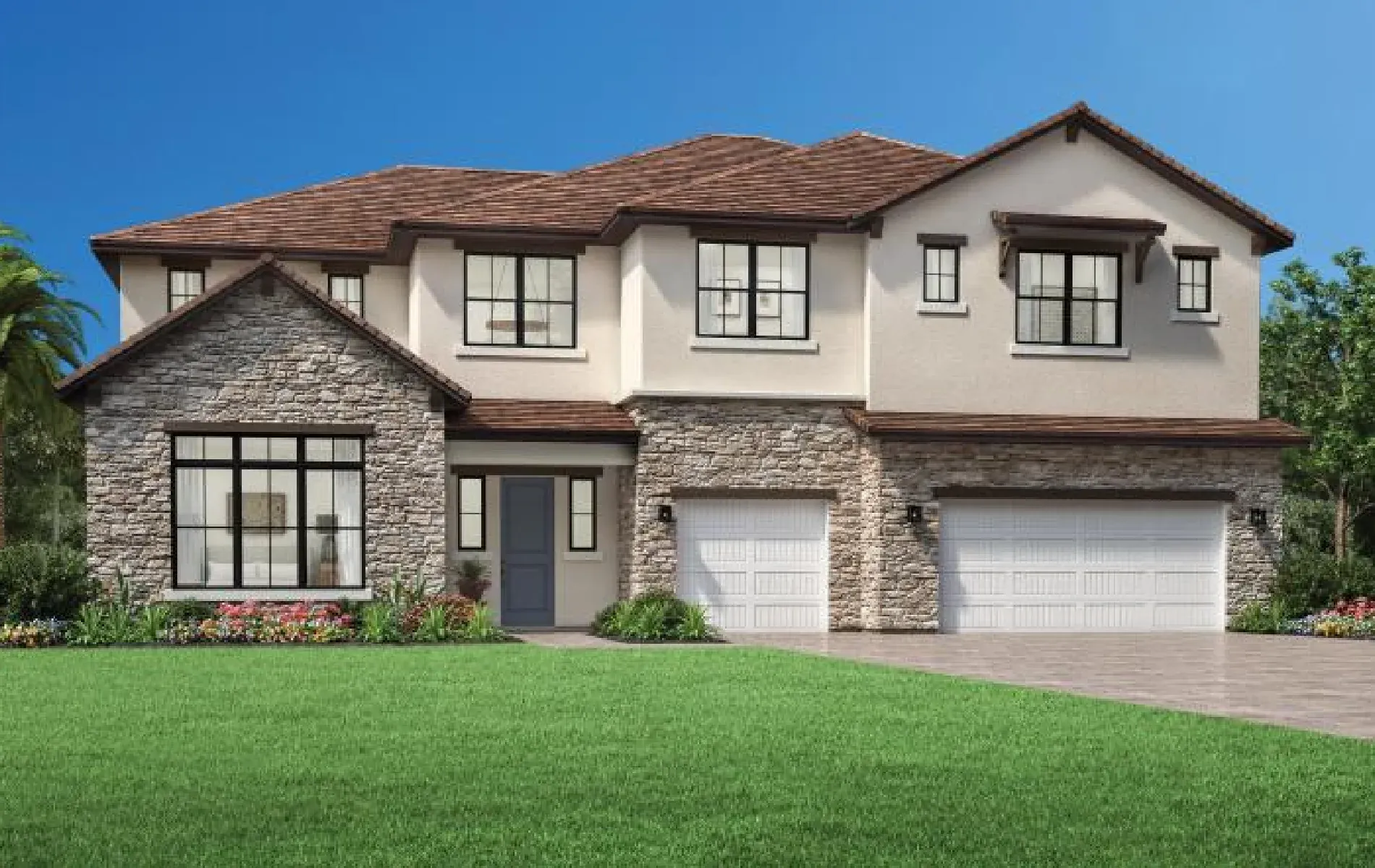 Elwood home model at Toll Brothers at Bella Collina