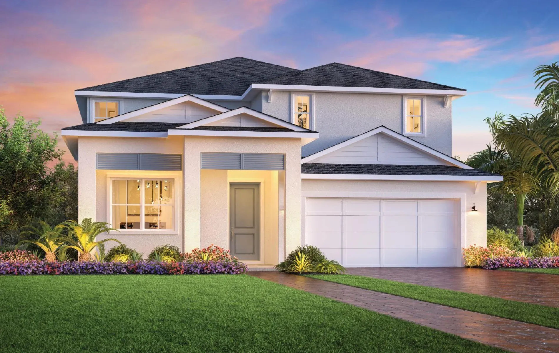 Ferncroft home model at The Oaks at Kelly Park