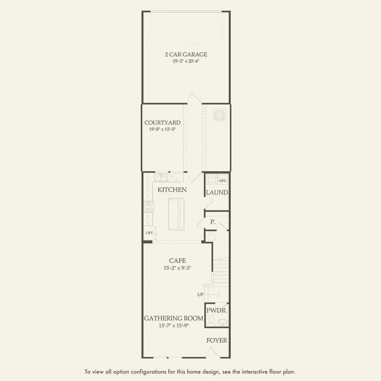 Foxtail Interior Unit floor plan, floor 1