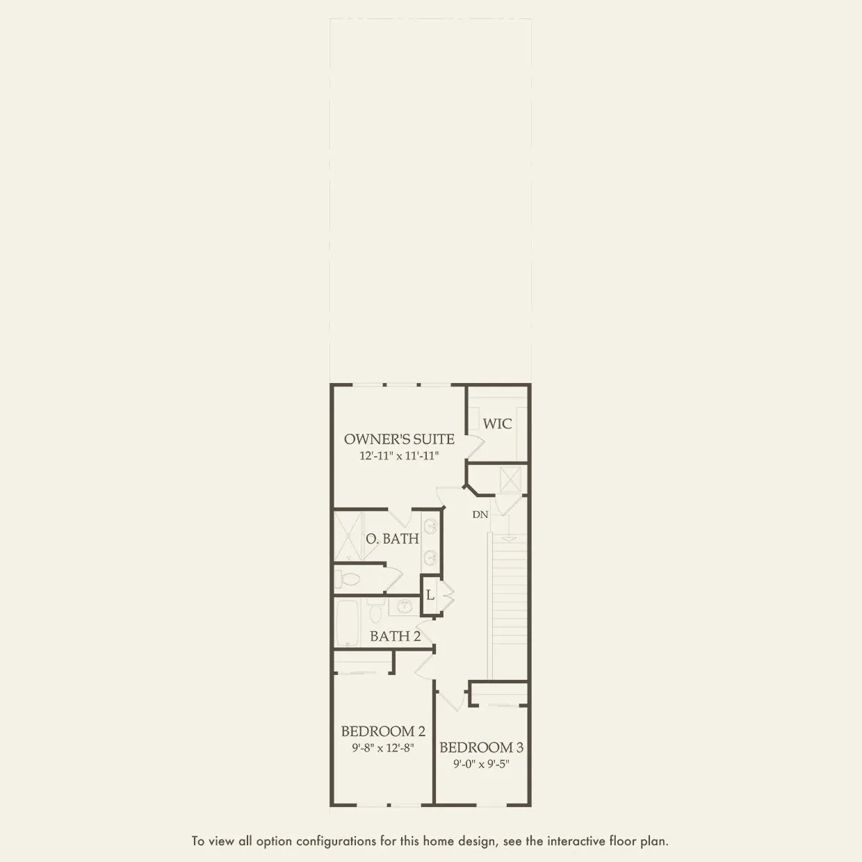 Foxtail Interior Unit floor plan, floor 2