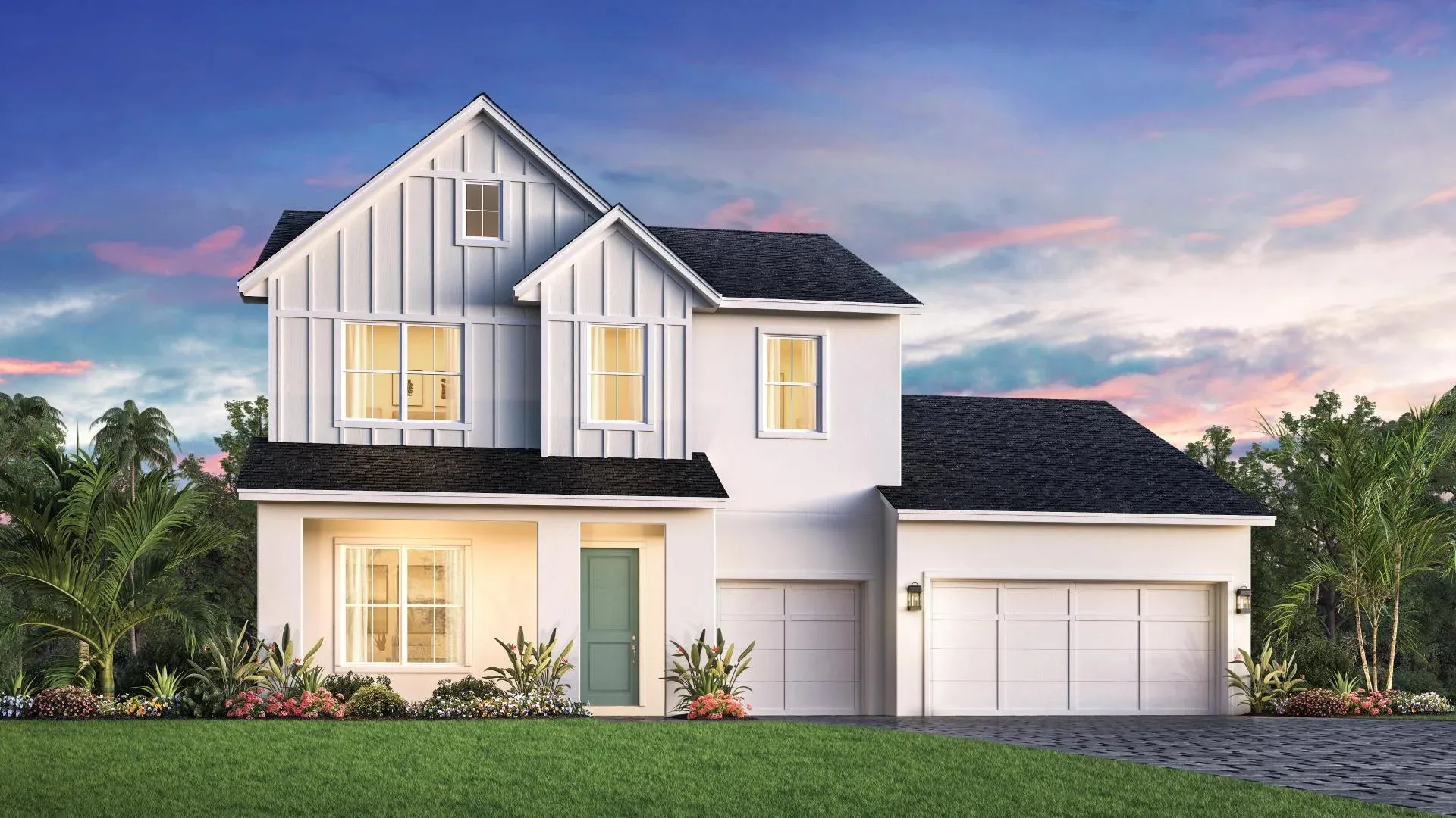 Frankfield Modern Farmhouse home model