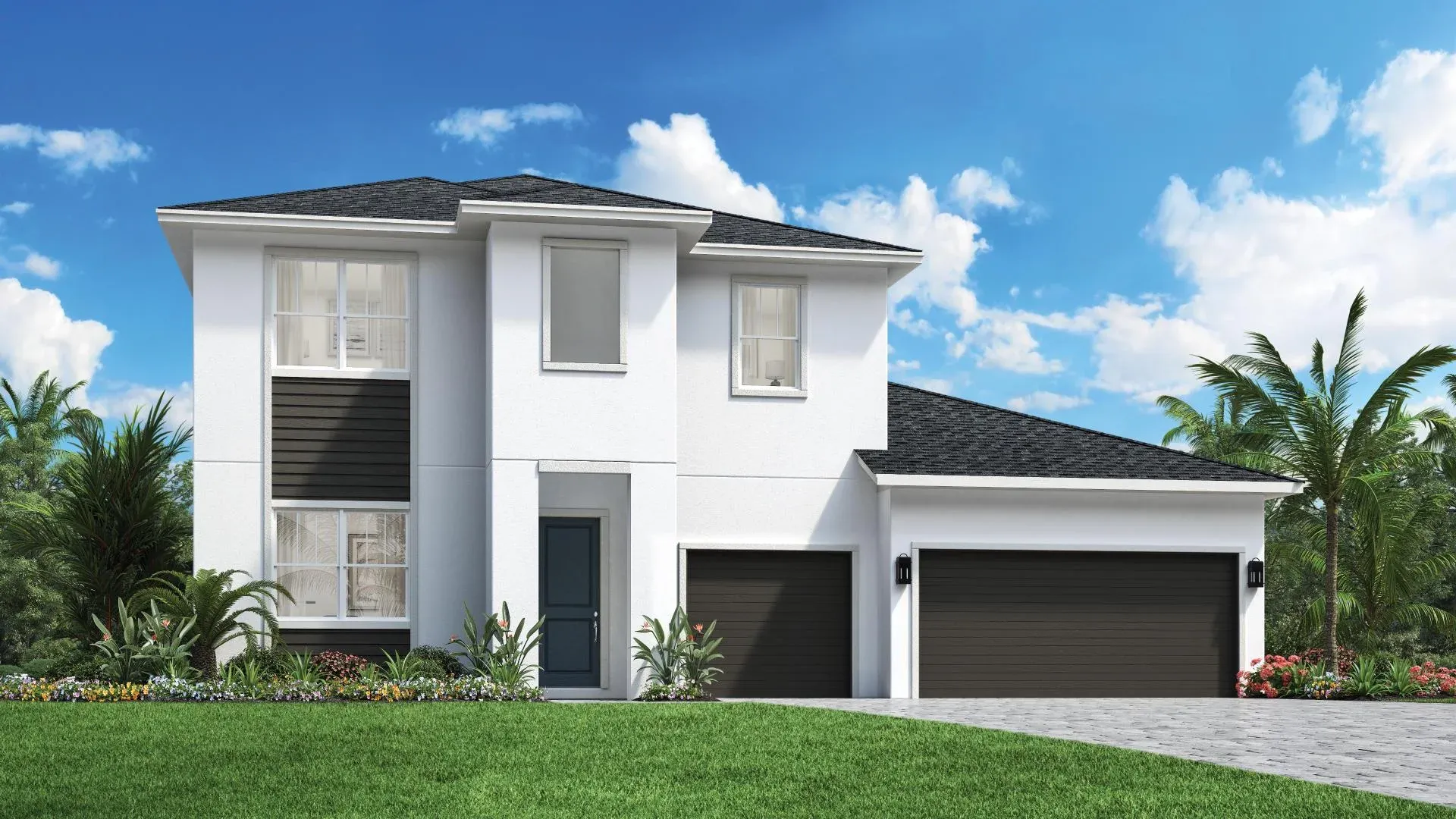 Frankfield Transitional home model