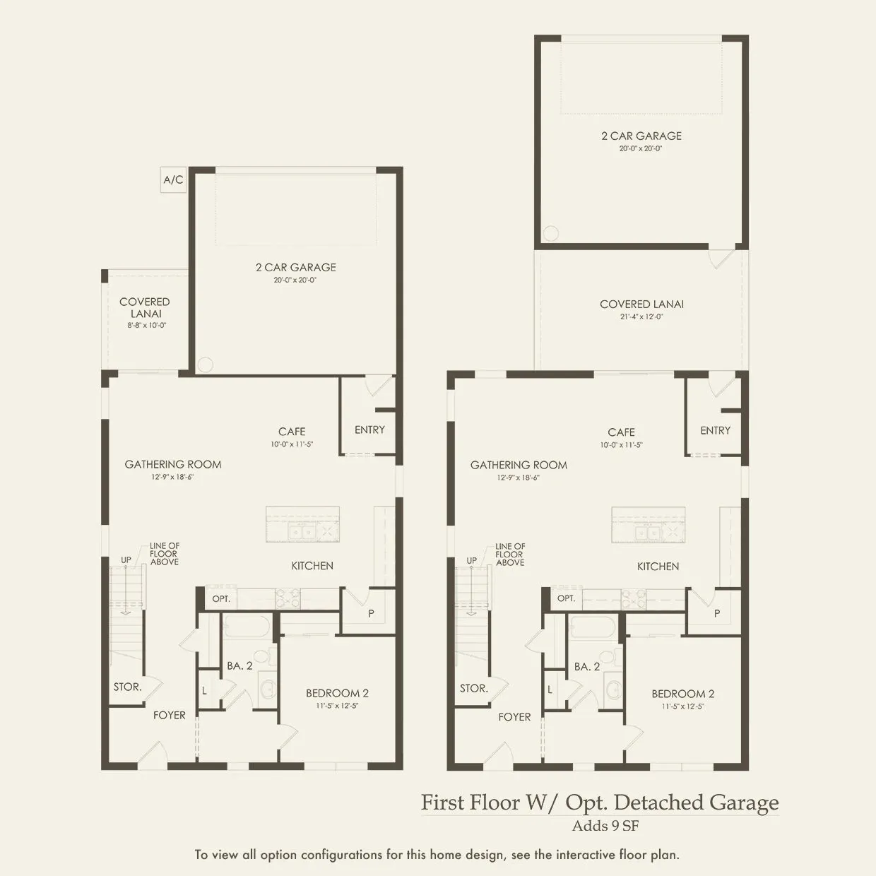 Mabel floor plan, floor 1