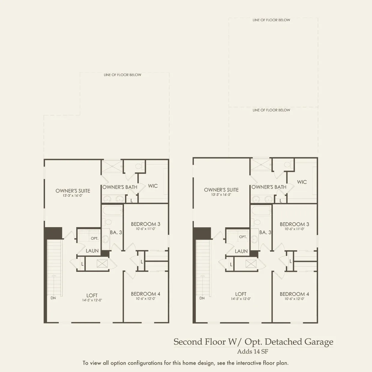 Mabel floor plan, floor 2