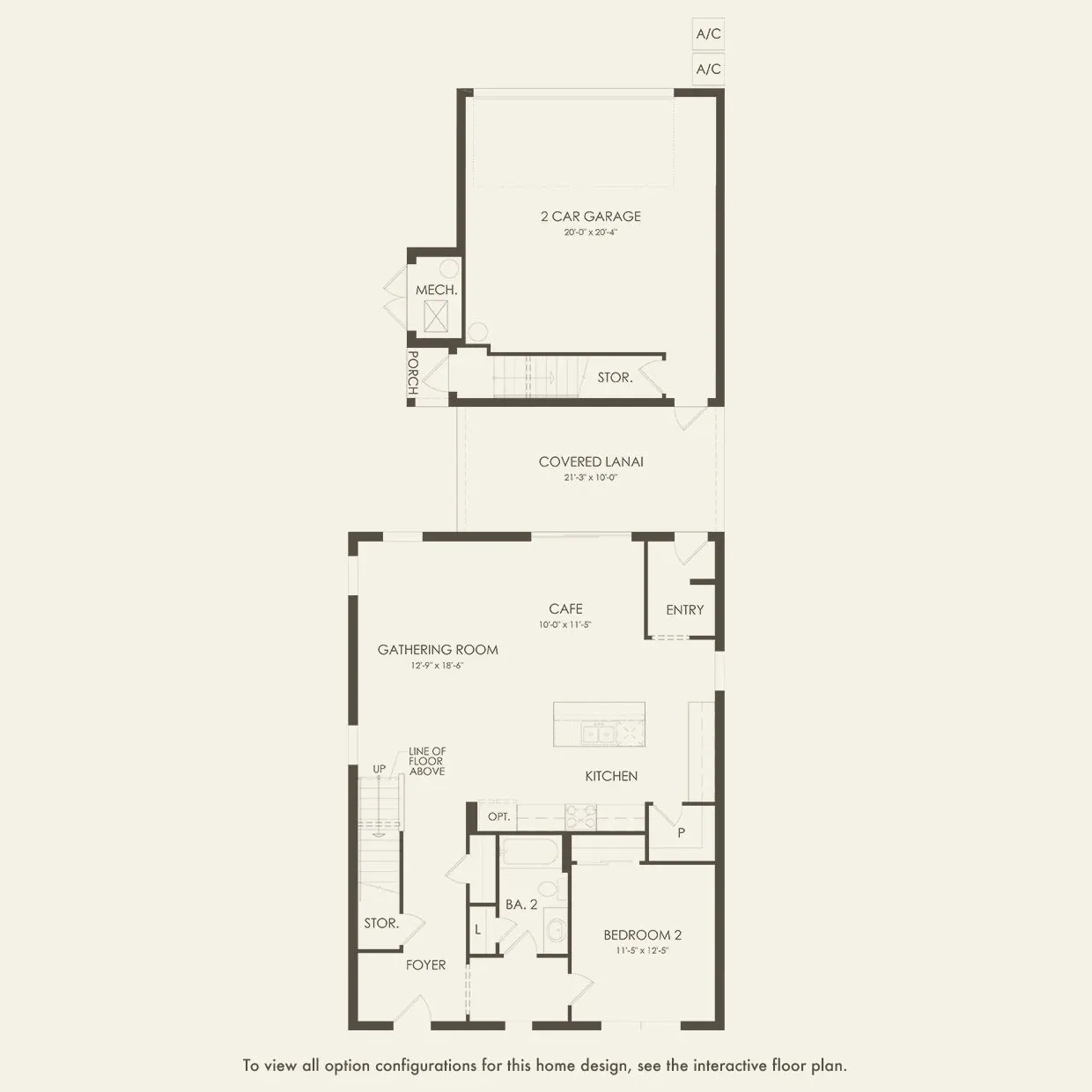 Mabel II floor plan, floor 1