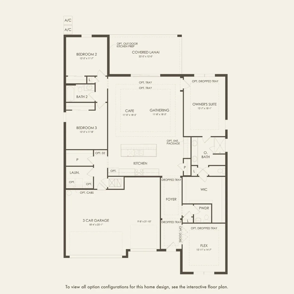 Mahogany floor plan