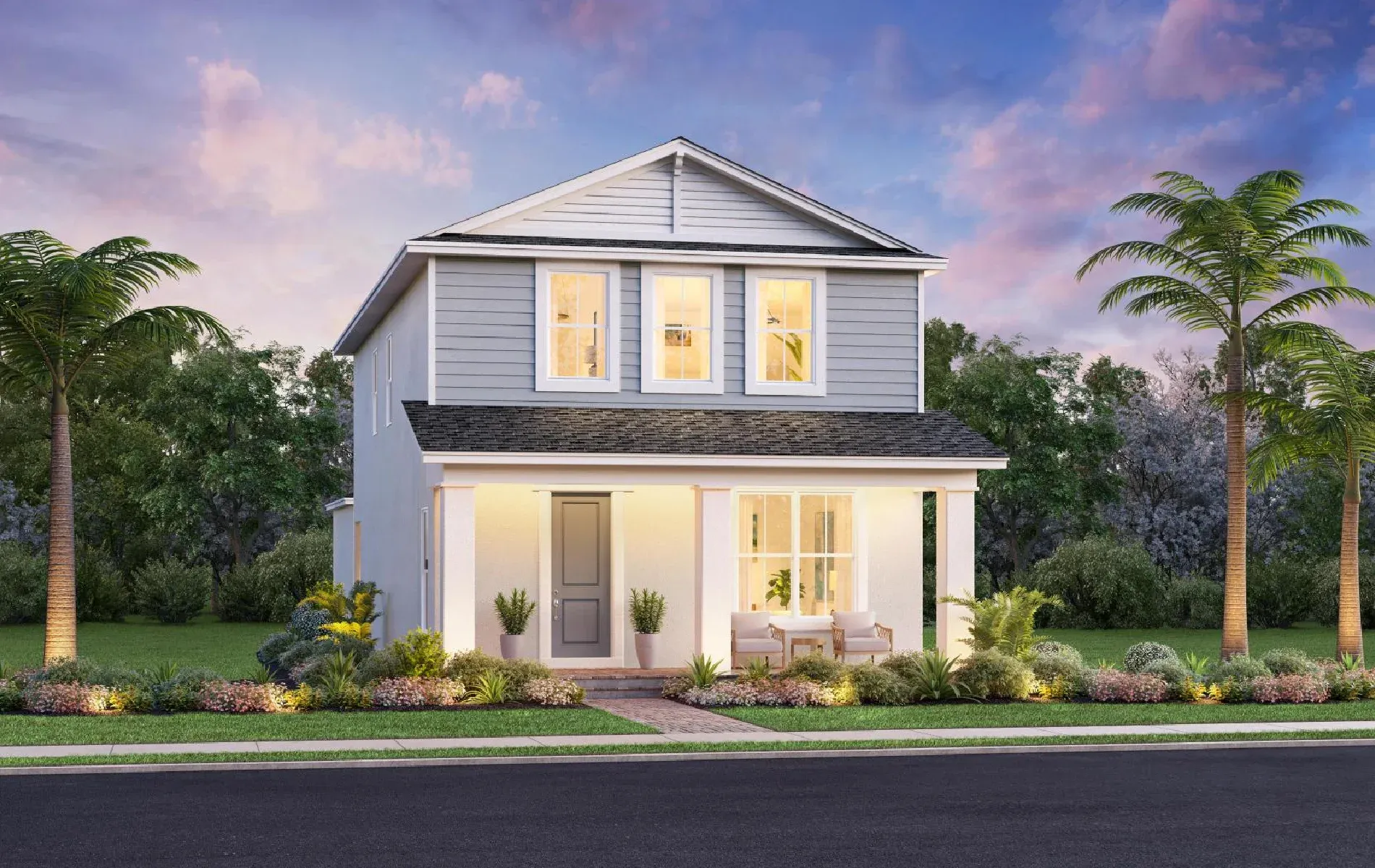 Montpelier home model at The Oaks at Kelly Park