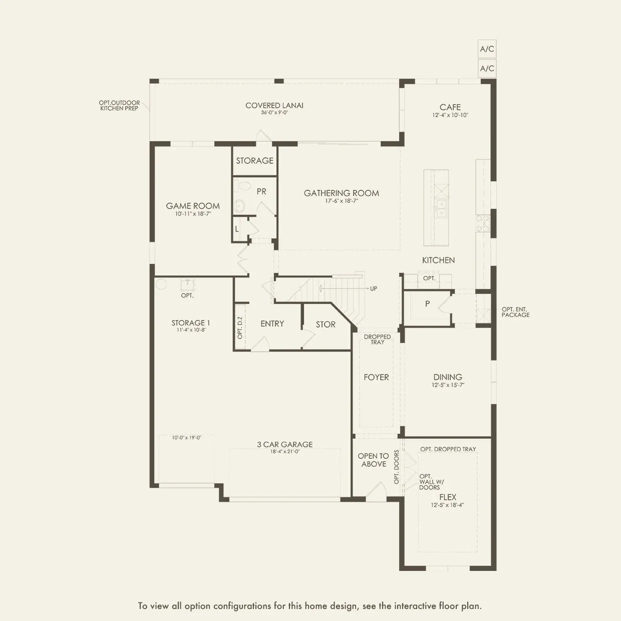Roseland floor plan, floor 1