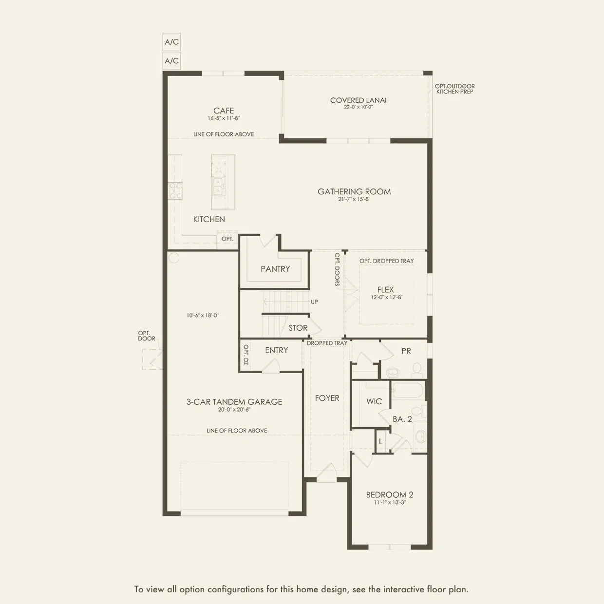 Example floor plan: the Scarlett, floor 1