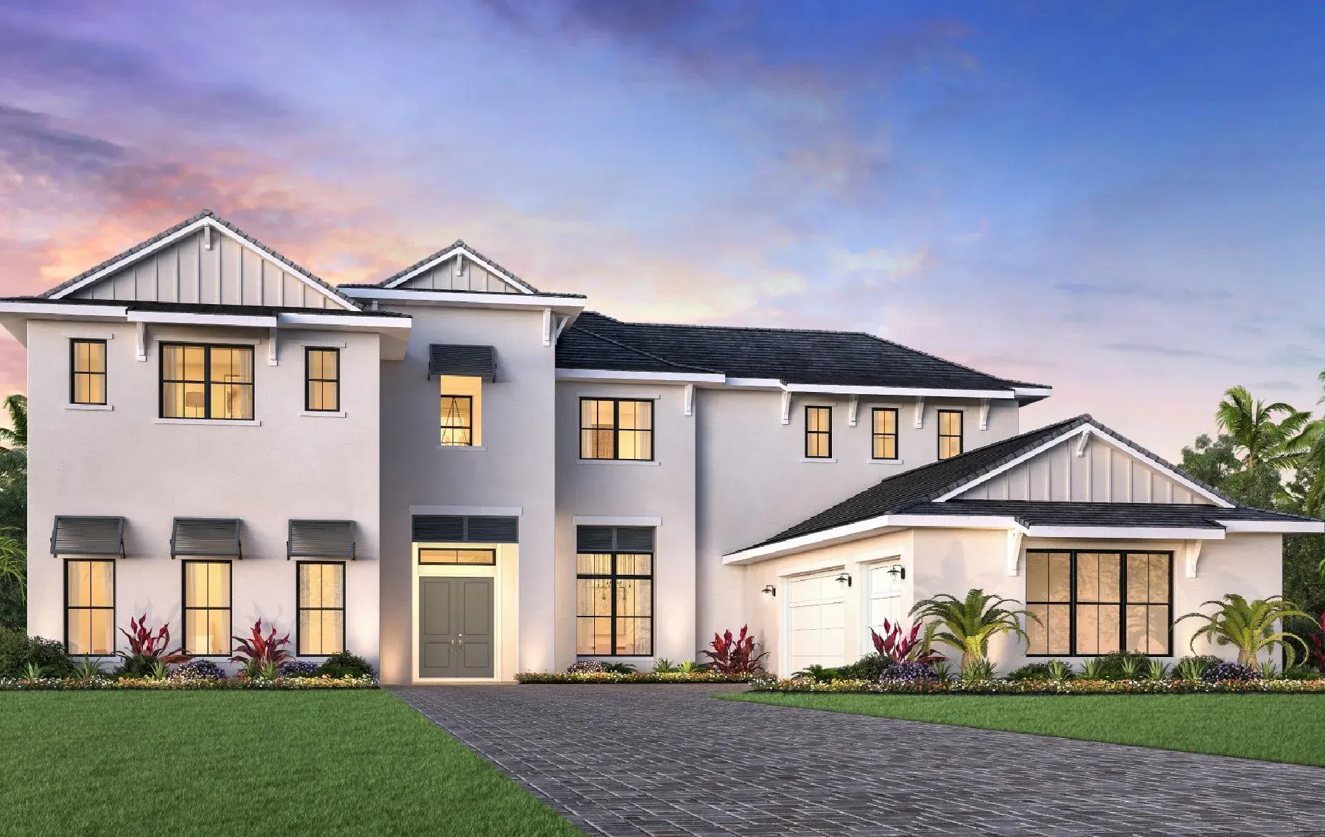 Soudron home model at Saddlecrest at Windermere