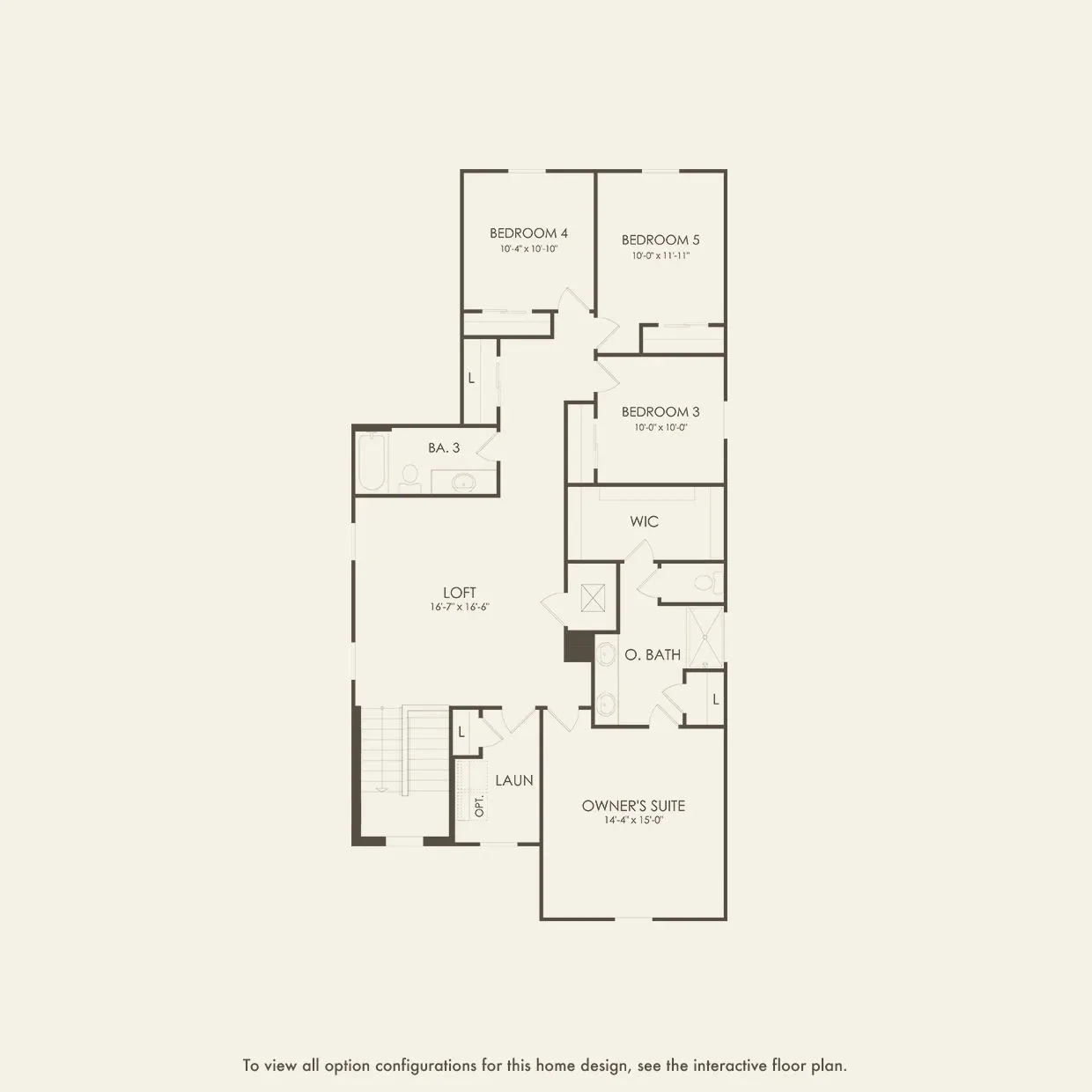 Talbot floor plan, floor 2
