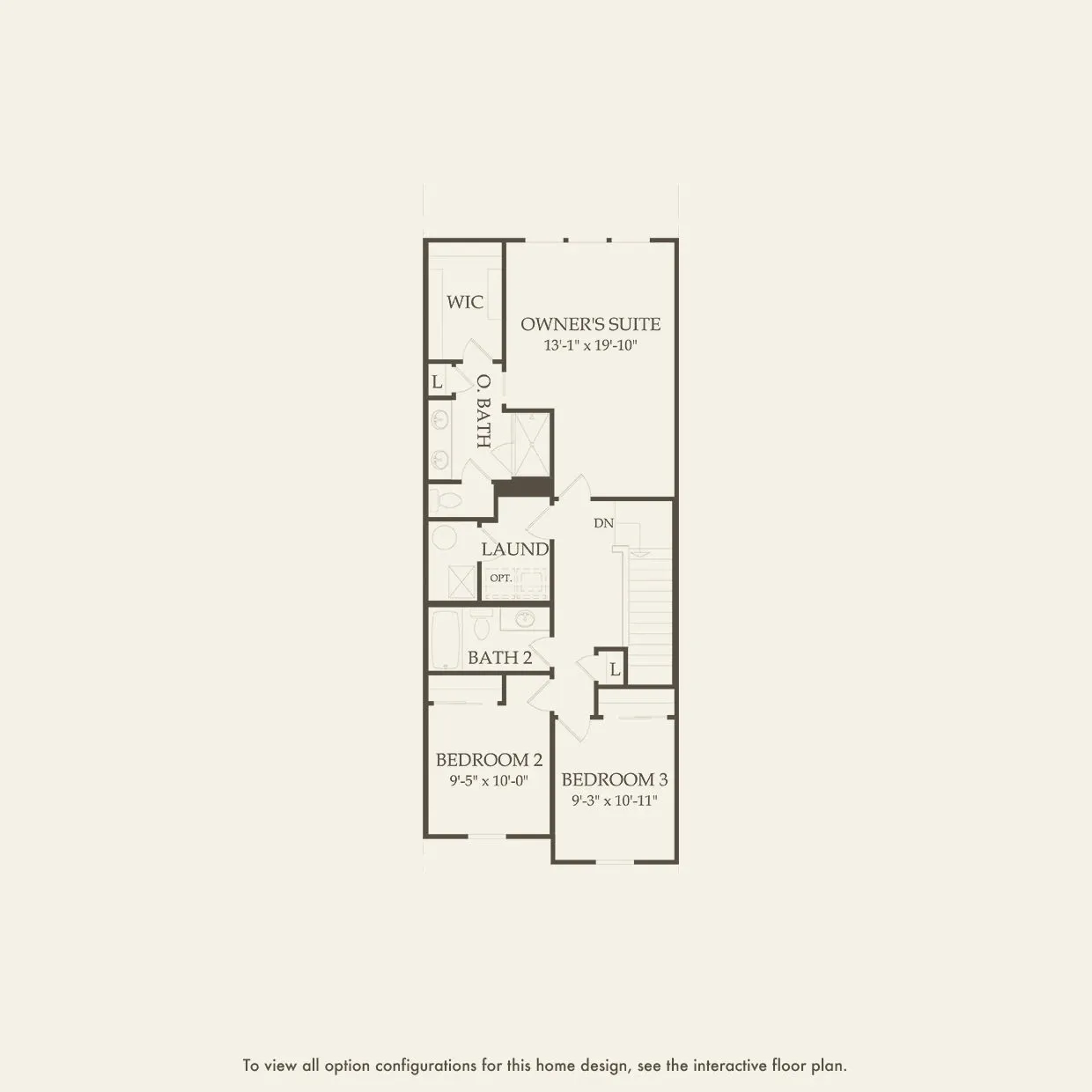 Trailwood Exterior Unit floor plan, floor 2