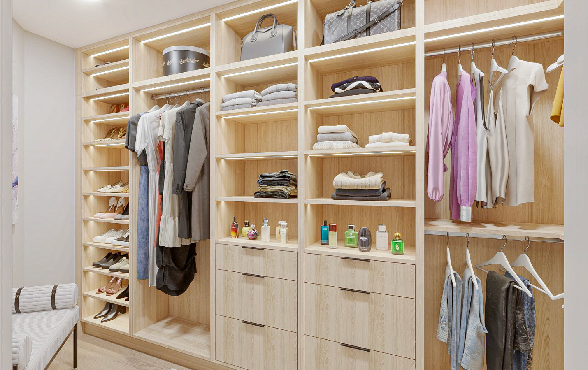 Primary Bedroom - W/C 1 - Premium Wood